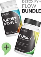 Nutrifect’ Detox Bundle – Kidney Revive and Liver Purify Work Together in Perfect Harmony to Remove Toxic Waste from Your Body to Repair ad Rejuvenate