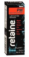 retaine pm nighttime lubricant eye ointment 5g - exp: 02/21 - (Pack of 3)