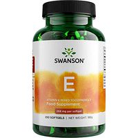 Swanson Vitamin E Mixed Tocopherols 400 Iu (268 Milligrams) 250 Sgels