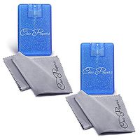 Chic Peepers Eyeglasses and Electronics Pocket Cleaning Kit, Blue, 2 Pack