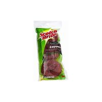 Scotch Brite 213C Scotch-Brite Copper Coated Scouring Pads 3 Count