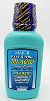 MAJOR Fast Acting MI-Acid Regular Strength Antacid Classic 12OZ Pack of 1