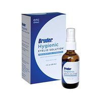 Bruder Hygienic Eyelid Solution – 0.02% Pure Hypochlorous Acid Spray Formula Helps Cleanse and Soothe Eyelids and Eyelashes 1 fl. oz. (30mL)…