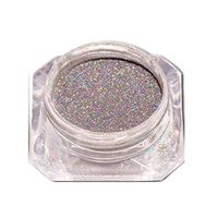 Hunputa Nail Art Powder,Sexy Chameleon Nail Mirror Powder Glitter Chrome Powder Art Decoration (White)