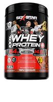 Six Star Pro Nutrition 100% Whey Protein Plus, 64g Total Protein per 2 Scoops Ultra-Pure Whey Protein Powder, Triple Chocolate, 2 Pound (Packaging May Vary)