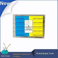 Pukido 12 Size Assorted Watch Screws,Small Size Stainless Steel Screws Set With Plastic Storage Box For Glasses & Watchess Repair