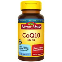 Nature Made CoQ10 100 mg Softgels, 40 Count for Heart Health† (Packaging May Vary)