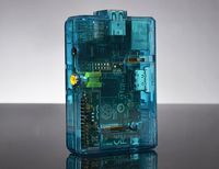 sb components Protective Case/Box/Enclosure Transparent (Blue) for Raspberry Pi