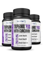 Tripernol® Plus 3 Pack - 180 Softgels - 3 Months Supply - Elite Green Lipped Mussel Oil with Curcumin- High Dose EPA & DHA Omega 3 & Phospholipids