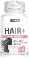 Hair Growth Supplement Organic 100 Capsules for Longer, Stronger for Faster Health Hair Growth - Hair Loss & Thinning Supplement for Women & Men - All Natural, Non-GMO, Gluten Free