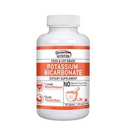 Potassium Bicarbonate Capsules, 150 Capsules, 800 mg. per Serving by Unpretentious Nutrition, High in Potassium, Food & USP Pharmaceutical Grade, for Good Heart, Muscle & Nerve Health (37-Day Supply)