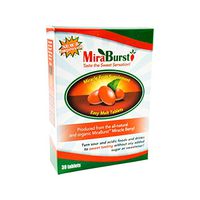 MiraBurst Easy-Melt Miracle Berry Tablets (30 Count), Turns Sour and Acidic Food Sweet, Made from Naturally Grown, Non-GMO Miracle Fruit