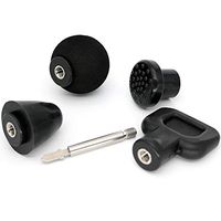 Jigsaw Massage Adapter and Bits Massage Head for Jigsaw Personal Massage Tool Professional Percussion Massage 5 PCS