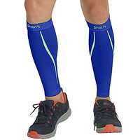 Calf Compression Sleeve Men Women - Leg Instant Shin Support Pain Relief for Running Cycling Traveling