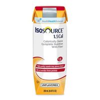 ISOSOURCE 1.5 CAL (WITH FIBER) UNFLAVORED 1 CASE 24 X 250ML