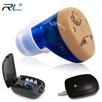 R&L Hearing Amplifier C100 Rechargeable to Aid and Assist Hearing Difficulties of Seniors, Rechargable Digital Device, Each Charge Lasts 2 Days, Ideal for Conversation and TV