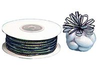 3mm-1/8" Organza Pull Bow Ribbon Navy Blue 50Yd