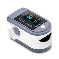 Gylfeeling6 Oximeter Finger Clip Oximeter Sleep Monitoring Blood Oxygen Saturation Detector to Monitor Heart Rate Heart Rate Four-Way Rotation oximeter Finger