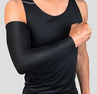 EDTara Unisex Arm Sleeves High Elastic Armguard Elbow Wrist Protector Sunscreen Sleeve for Outdoor Activitie and Fitness Sports