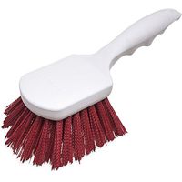 Carlisle 4054105 Sparta Spectrum 8" Red Utility Scrub Brush