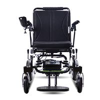 LiRongPing Motorized Wheelchair Electric Wheelchair Compact, Foldable Smart Portable Electric Wheelchair, Light Walker Suitable for The Elderly Ride Comfort