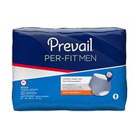 Prevail Per-Fit Protective Underwear for Men, Extra Absorbency, Large, 18 Count (Pack of 4 (72 Count))
