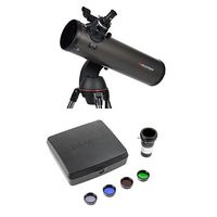 Celestron NexStar 130SLT Computerized Telescope with Mars Observing Telescope Accessory Kit/Deluxe kits and Eyepiece Filter