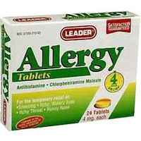 Cardinal Health - Pharma Ph1388099 Leader Allergy Relief Tablets 4 Mg (24 Count),Cardinal Health - Pharma - Box 1