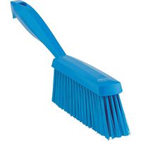 Vikan 45873 Bench Brush, Polypropylene, Polyester Soft Bristle, 14", Blue