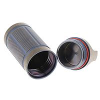 Baosity Waterproof Titanium Pill Organizer Keychain Pill Holder for Outdoor Travel Camping - Vintage