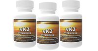 3 Pack of vK2 -Vitamin K2 (MK4 and MK7)