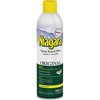 Liquid Starch Iron Spray (20 oz,2-4-8-12-20 Pack) - Niagara Starch Spray Iron Aid: Non-Flaky/Clogging | Durafresh Scent - Original Hold Iron Out Spray - Iron Spray Pack for Clothes & Fabrics (4)