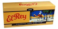 El Rey Red/Full Flavor RYO Cigarette Tubes - King Size 200ct Box (50 Boxes)