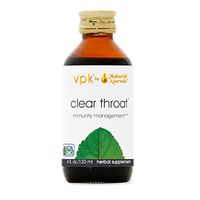 Clear Throat | 4 fl. oz. | Soothing, Natural Throat Relief | Fast-Acting Syrup
