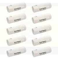 (10-PACK) Medical Battery For Otoscopes Cardinal Medical CJB-191,Chloride MEDIC LUX, MED-72200, Diversified Medical N N36751,Keeler 1919-P-5020 MEDIC LUX,VISTA 200 HANDLE,N1027, 199121,3.5 SUPERLUME