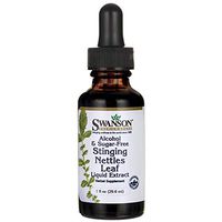 Swanson Stinging Nettles Leaf Liquid Extract Alcohol and Sugar-Free 1 fl Ounce (29.6 ml) Liquid