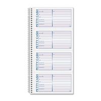 Petty Cash Receipt Book, 5 1/2 x 11, Two-Part Carbonless, 200 Sets/Book