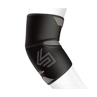 Shock Doctor Elbow Compression Sleeve with Extended Coverage (Black, XX-Large)