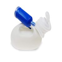 LSY@ Urinal Pot, Belt Tube Portable Bedpan Urinal Adult Old Man Collector Hospital Camper Travel WC for Men Chamber Pot White