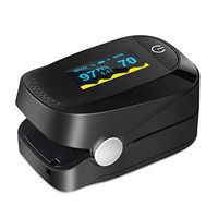 Jarchii Fingertip Saturation Monitor, Digital Fingertip Saturation Monitor with Lanyard for Home Health Care Professional Use