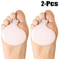 Fascigirl Foot Cushion Foot Gel Pad Soft Anti Slip Pain Relief Forefoot Pad for Women