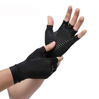 Copper Compression Arthritis Gloves for Men Women, Compression for Arthritis Pain Relief - Rheumatoid & Osteoarthritis & Ease Muscle Tension,2pairs,M