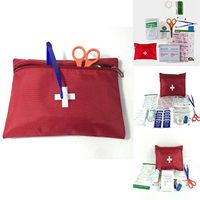 Makalar Pieces First Aid Kit-Outdoor First Aid Treatment Bag Emergency Medical Kit for Home Office Business Car Camping Travel Kitchen Storage & Organization Accessories