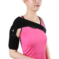 WANG Shoulder Support Subluxation Brace for Stroke Hemiplegia Rehabilitation Shoulder Dislocation Shoulder Brace Support Arm Sling Correct Belt,A,Right