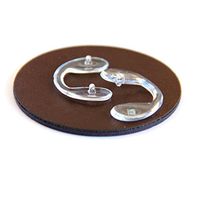 1 pcs Soft Silicone Anti-Slip Nose Pads,Eyeglass Retainers,Saddle Bridge Eyeglasses Covers for for Screw-in Eyeglasses Eyeglass Glasses Eyewear Optical