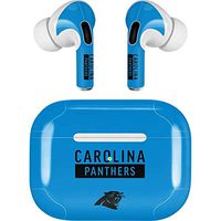 Skinit Decal Audio Skin for Apple AirPods Pro - Officially Licensed NFL Carolina Panthers Blue Performance Series Design