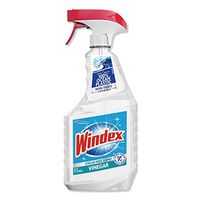 Windex 679596 Glass Vinegar Cleaner, Fresh Clean Scent, 23 ounces Spray Bottle (Case of 8)