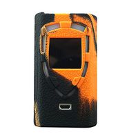 DSC-Mart Protective Case for Smok ProColor 225W TC, Silicone Skin Cover Rubber Sleeve Wrap Fits SMOK Procolor (blackorange)