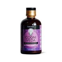 Cogni Veda by Nariveda | Ayurvedic Nootropic for Mental Agility, Clarity, and Focus | A Clinically-Proven, Plant-Based Supplement with NeuroFactor®, Cognizin® (CitiColine) Mono-Atomic Gold & Platinum