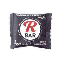 RBar Chocolate Espresso Energy Bars – Plant Based Whole Food Snack Bars – Just 4 Ingredients, Gluten & Dairy Free Natural Nutrition & Travel Food for Men & Women, Adults & Toddlers (1.6 oz 10 Count)